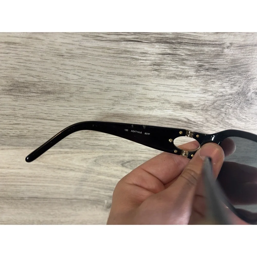 KATE SPADE Women Agatha/S 807P Tortoise Polarized Sunglasses Vintage Glamour